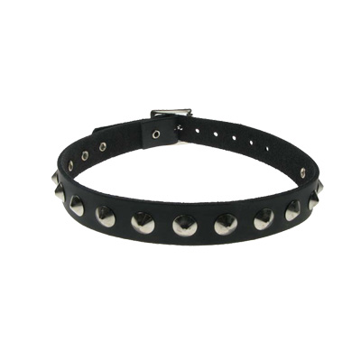 Bullet 69 Funky Punk - 1 row conical foulard - Noir/Couleur argent